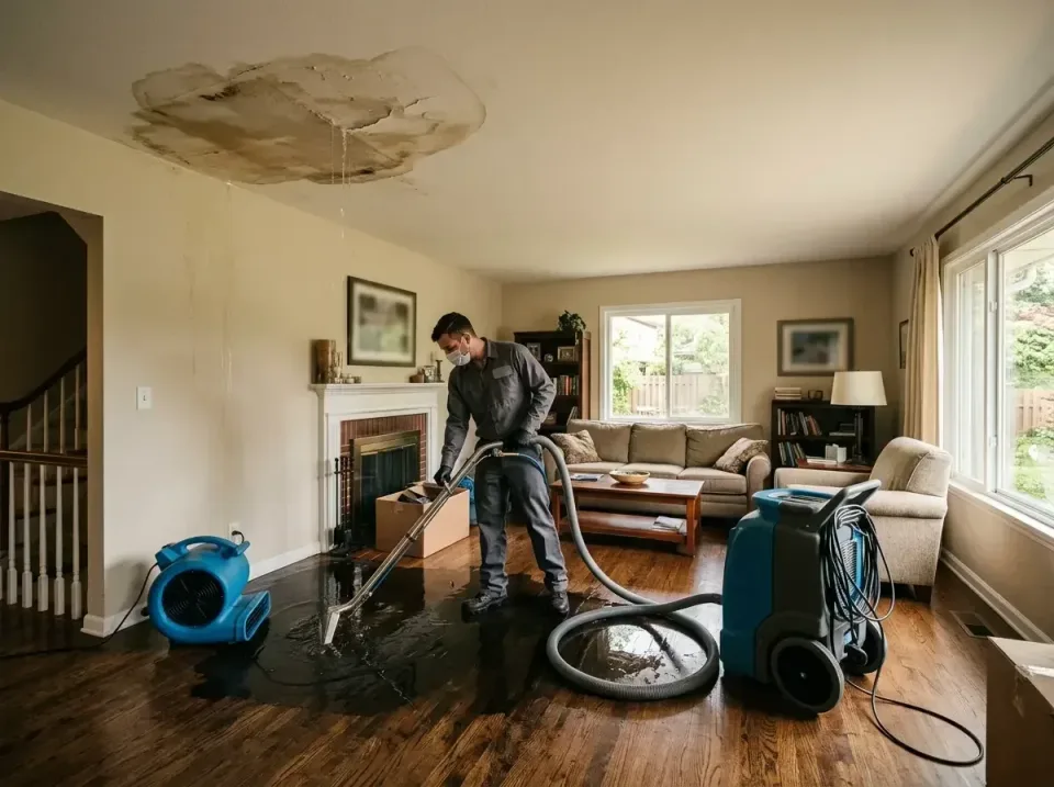 attic-pipe-burst-ceiling-drip-008 — frequently asked questions, Water Damage Restoration & Carpet Care in Wilson, PA